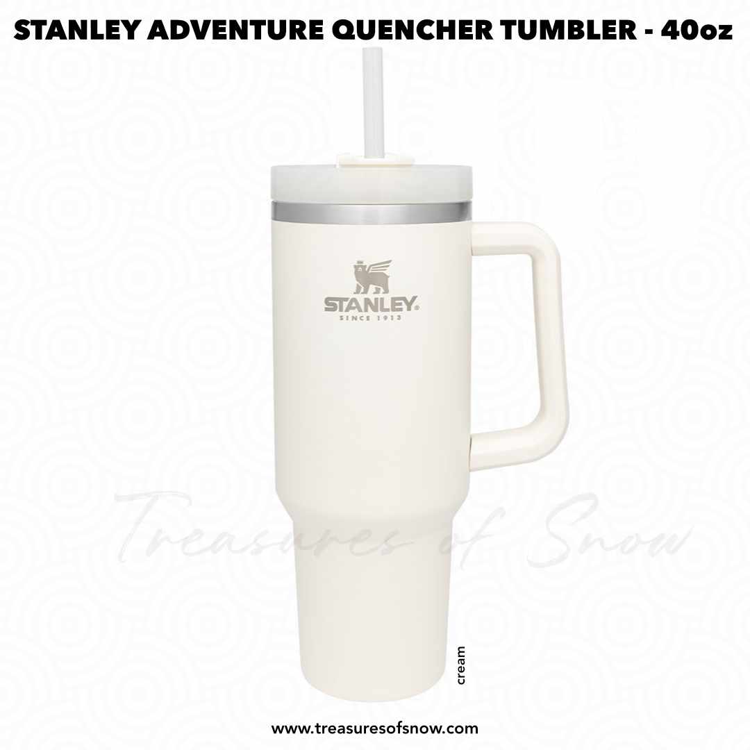 Stanley Adventure Quencher Travel Tumbler 40oz OG Cream
